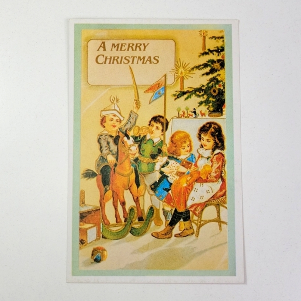 Vintage 1900s Christmas Postcards Unused
